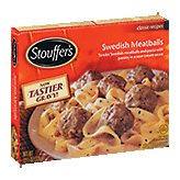 Stouffer's Classics swedish meatballs & freshly made fettuccini with parsley in a sour cream sauce Left Picture